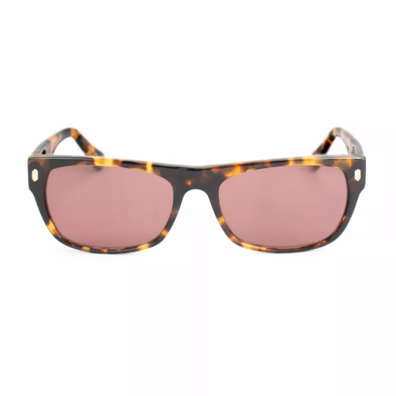 Okulary przeciwsłoneczne Belstaff Hudson S184 dla kobiet - prostokątna oprawka acetatowa UV400
