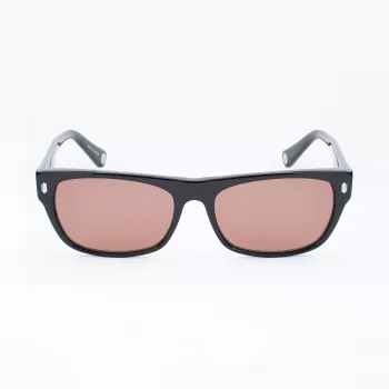 Okulary przeciwsłoneczne BELSTAFF Hudson-S185 dla kobiet - czarna oprawka, szare soczewki, 54 mm