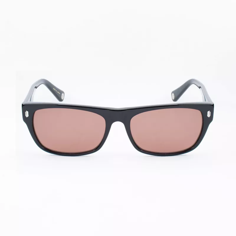 Okulary przeciwsłoneczne BELSTAFF Hudson-S185 dla kobiet - czarna oprawka, szare soczewki, 54 mm