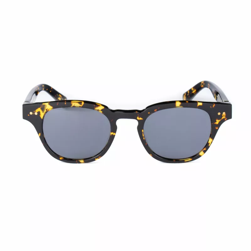 Okulary przeciwsłoneczne BELSTAFF Marshall S064 dla kobiet - czarna oprawka acetatowa, szare soczewki poliwęglanowe, 47/21/148 mm