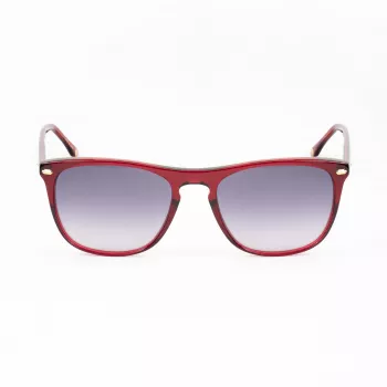 Okulary przeciwsłoneczne Belstaff Meridiani dla kobiet - oprawka acetatowa, soczewki poliwęglanowe, ochrona UV400, szerokość soczewki 55 mm