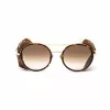 Okulary przeciwsłoneczne BELSTAFF Pinnerdoradof dla kobiet - 53/19/145 mm - oprawka złoto-brązowa