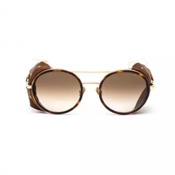 Okulary przeciwsłoneczne BELSTAFF Pinnerdoradof dla kobiet - 53/19/145 mm - oprawka złoto-brązowa
