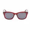 Okulary przeciwsłoneczne Belstaff Women's Rockford S148 - czarna oprawka, szare soczewki, 52 mm