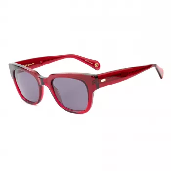 BELSTAFF Women's Talbrook-S204 Sunglasses - Black Acetate Frame, Grey Polycarbonate Lens, 50/22/145 mm