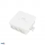 BEMKO E04-PI12-IP55 Puszka natynkowa 85x85x36.5mm IP55 12-wylotowa jasnoszara
