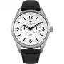 BEN SHERMAN Męski Zegarek Kwarcowy Analogowy WB069WB 45 mm Czarna Tarcza Czarny Pasek Skórzany