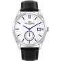 Zegarek męski BEN SHERMAN WB039UB 43mm Czarna tarcza Czarny pasek z ekoskóry