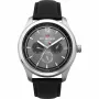 Zegarek męski Ben Sherman WBS112B Analogowy Kwarcowy 43mm Czarna Tarcza Skórzany Pasek
