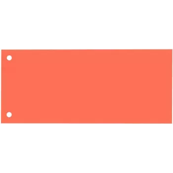 Bene Separator Strips Orange Cardboard A4 100 Pieces
