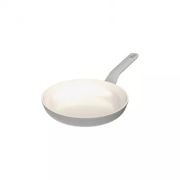 Patelnia Berghoff Balance Moonmist 24cm z odlewanego aluminium z powłoką nieprzywierającą FernoGreen, przystosowana do indukcji