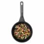 Patelnia Berghoff Leo Stone+ 24 cm Aluminium z powłoką nieprzywierającą FernoGreen, odpowiednia do indukcji, szara