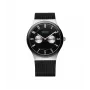 Zegarek męski BERING 32139-202 Classic Collection 39mm Kwarcowy Stal nierdzewna Siatka Czarna tarcza