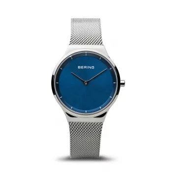 Zegarek damski BERING Classic Quartz 12131-008 29mm srebrny ze stali nierdzewnej