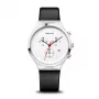 BERING Women's Classic Quartz Watch 14736-404 36mm Silver Stainless Steel Blue Dial