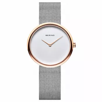 BERING Women's Classic Quartz Watch 33mm Rose Gold 14333-064