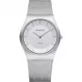 Zegarek BERING Classic Quartz dla kobiet 35mm, stal nierdzewna, siateczka, biała tarcza 11935-000