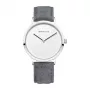 Zegarek damski BERING 14937-404 (39mm) - Koperta ze stali szlachetnej w kolorze różowego złota, niebieska tarcza sunray, niebieska bransoleta mesh z Milanu