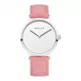 Zegarek damski BERING 14937-604 39mm Niebieska tarcza Srebrna bransoleta mesh