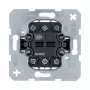 Berker 303808 Podwójny wyłącznik wahadłowy, wyłącznik/przełącznik, 2x 1-biegunowy, 10 A, 250 V, podtynkowy, bezhalogenowy