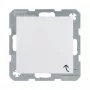 Berker 47528989 Gniazdo Schuko Typ F 1-Gang IP44 Biały Polarny Błyszczący S.1