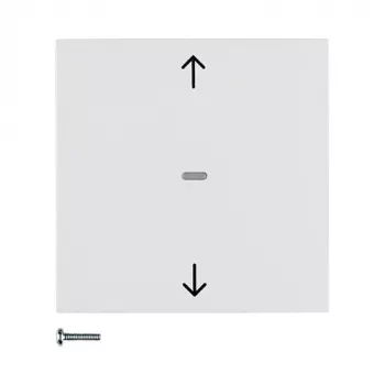Berker 85241189 Przełącznik żaluzjowy S.1/B.3/B.7 Polarna biel błyszcząca