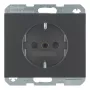 Berker K.1 Gniazdo SCHUKO 16A 250V Antracyt Matowy