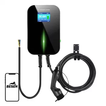BESEN BS20-BC-22KW-APP Ładowarka ścienna do samochodów elektrycznych 22kW z kontrolą przez aplikację
