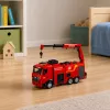 BESTTOYS Wóz Strażacki z Dźwigiem i Działkiem Wodnym RC Huina 1:18