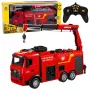 BESTTOYS Wóz Strażacki z Dźwigiem i Działkiem Wodnym RC Huina 1:18