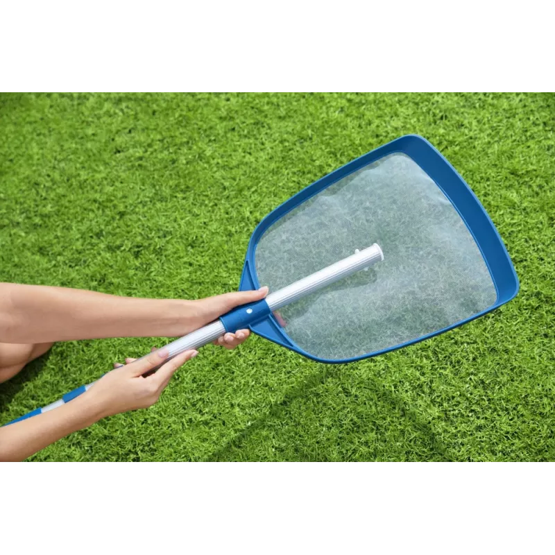 Bestway Flowclear AquaClean Zestaw do czyszczenia basenu z siatką i drążkiem 163 cm