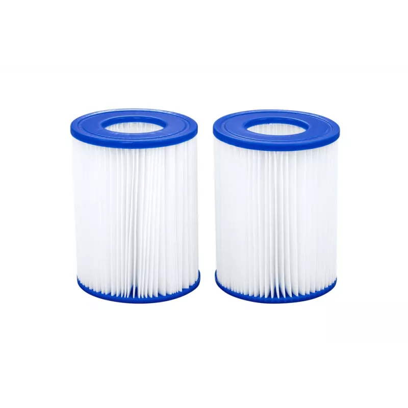 Bestway Flowclear Filtr Typ II Zestaw 2 wkładów zamiennych do basenów naziemnych 58094