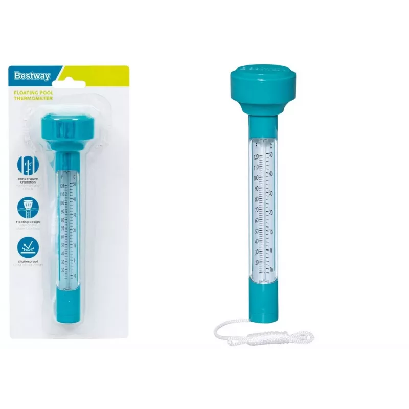 Bestway Flowclear Floating Pool Thermometer Blue 58072