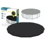 Bestway Flowclear Pokrowiec na Basen dla Steel Pro MAX Frame Pool 427 cm (14 ft) - Niebieski, polietylen z wiązaniami linowymi