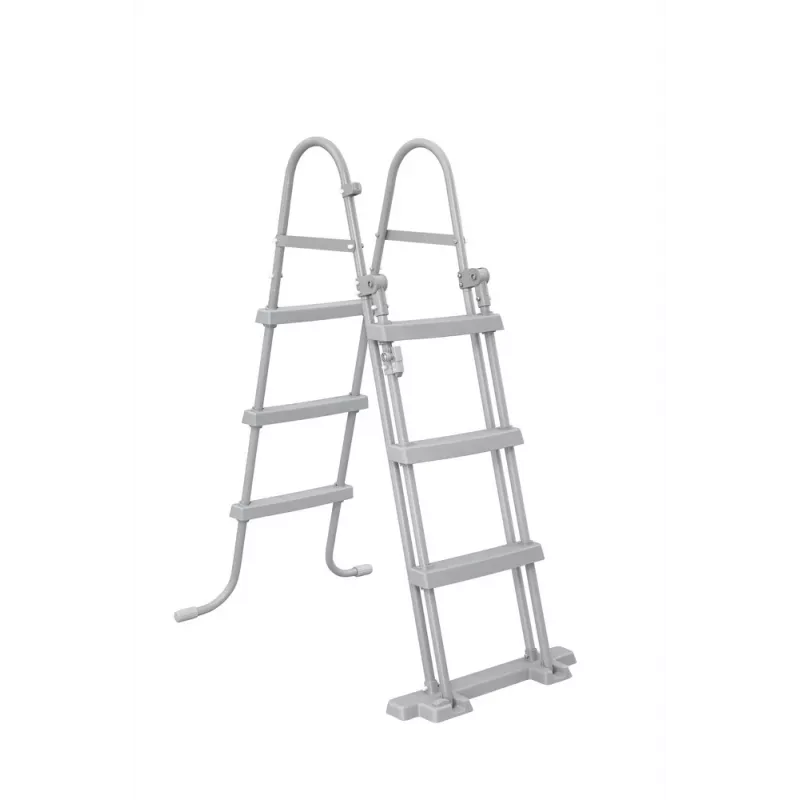 Bestway Frame Pool 404 x 201 x 100 cm Rectangular Above Ground Pool with Filter Pump, Ladder, Cover, and ChemConnect Dispenser