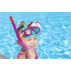 Bestway Hydro-Swim Maska do nurkowania i zestaw fajki - Różowy