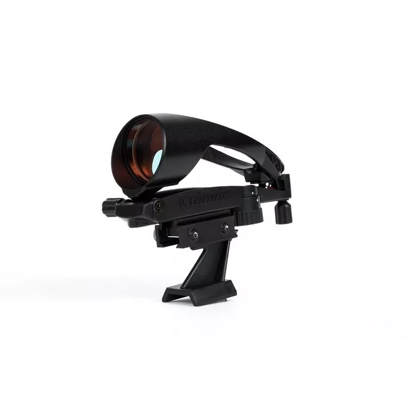 BETA Celestron StarPointer PRO Luneta celownicza do teleskopu - celownik czerwony punkt, 1x powiększenie, siatka 5 MOA, 10 poziomów jasności, montaż jaskółczy ogon, czarny