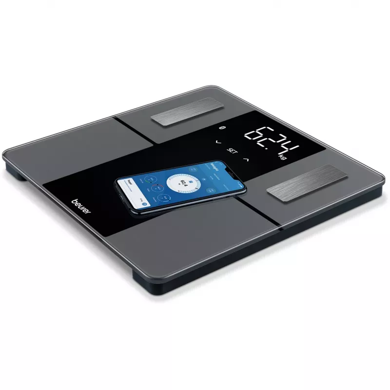 Beurer BF 500 Super Black Edition Waga diagnostyczna z Bluetooth