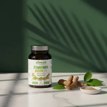 BIOWEN Ashwagandha – Suplement diety dla ludzi – 120 kapsułek