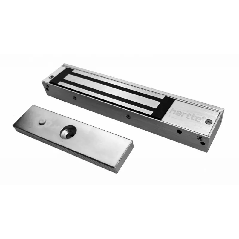 BIRA HARTTE MG280SR 280kg zamek elektromagnetyczny z monitorowaniem stanu drzwi i sygnalizacją LED
