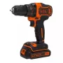 BLACK+DECKER 18V Akumulatorowa Wiertarko-Wkrętarka BDCDD186B 40Nm 2x1.5Ah