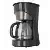 BLACK+DECKER BXCO1001E 1000 W Ekspres ciśnieniowy do kawy na 12 filiżanek, 1,5 l, czarny