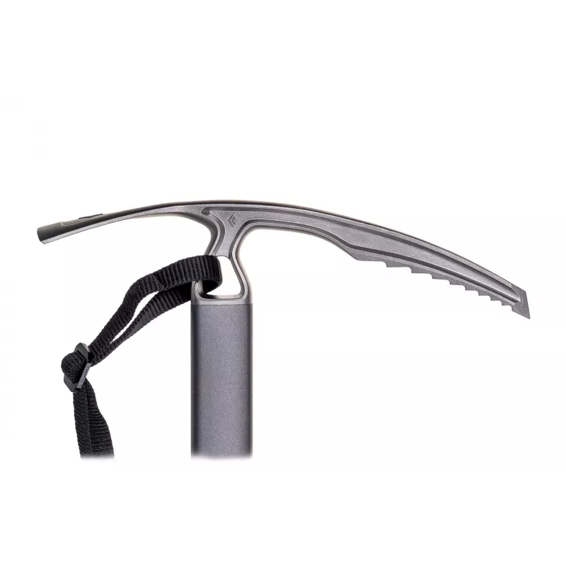 Black Diamond Raven Ice Axe 55 cm - Stalowa Głowica, Aluminiowe Trzonek, 437 g