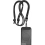 Smycz do smartfona Black Rock 00221549 z uchwytem na kartę - czarny