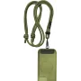 Black Rock 00221551 Smycz do smartfona z wkładką do etui - Uniwersalny pasek na szyję/lub na ramię, regulowana długość do 150 cm, czarny
