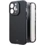 Black Rock Cover 360° Glass dla Apple iPhone 15 Pro, Real Carbon (00221268)