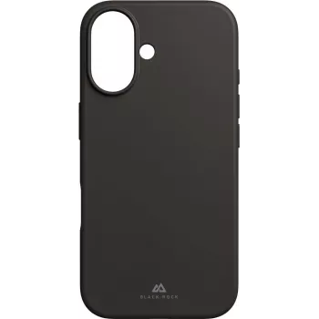 Black Rock Urban Case do Apple iPhone 16 – matowe czarne, amortyzujące wstrząsy etui z TPU i poliwęglanu, smukłe, antypoślizgowe, podniesione krawędzie, kompatybilne z ładowaniem bezprzewodowym (00228079)