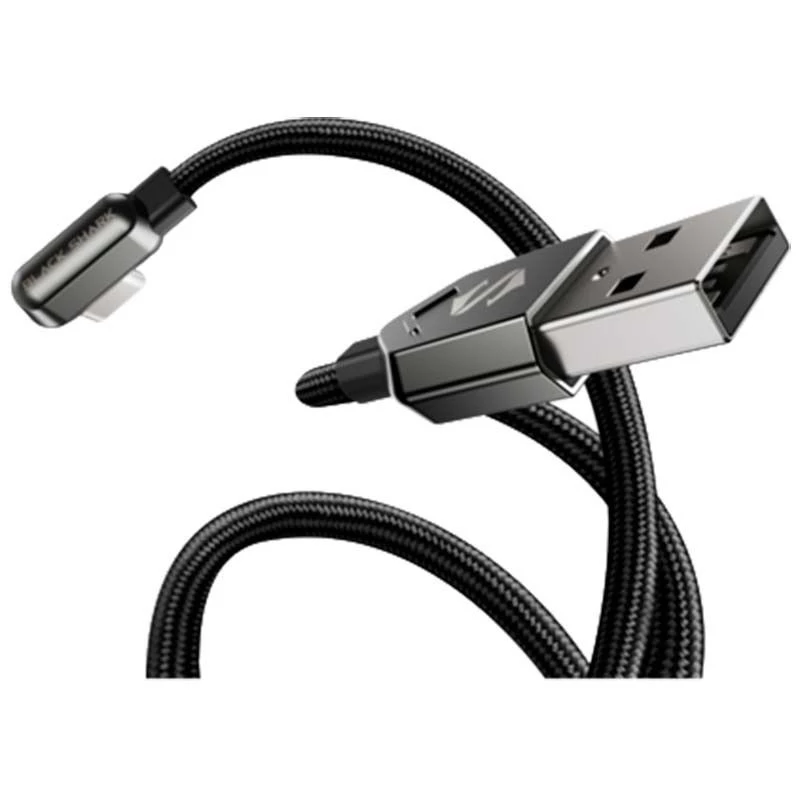 Black Shark USB-A do USB-C Kabel 1.2m Czarny