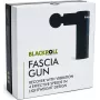 BLACKROLL FASCIA GUN Masażer do mięśni z 4 końcówkami, 4 poziomami intensywności, silnikiem bezszczotkowym, USB-C, etui podróżnym - A002840