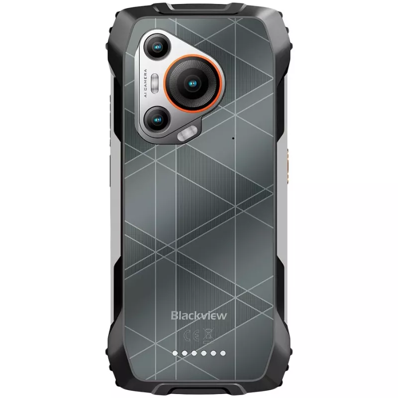 Blackview BL7000 Rugged Dual 5G 6.78 inch FHD+ IPS 8GB+256GB MT6835V Octa-core 2.4GHz 50MP+20MP Night Vision NFC Glove Mode AI 7500mAh Android 15 Orange